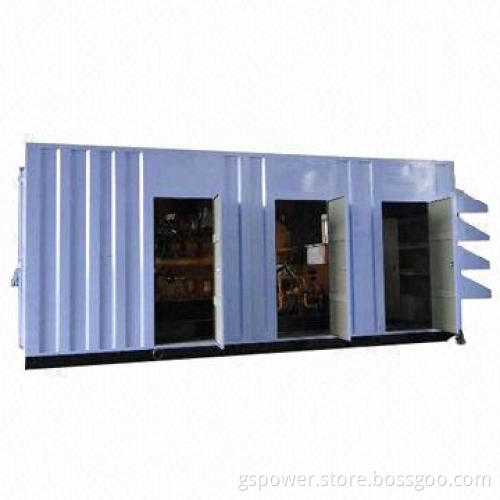 500kW Natural Gas Generator Set with Cummins Engine, Most Reliable Control Panel